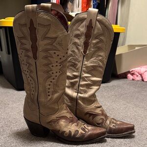 Vintage Dan Post Cowgirl Boots